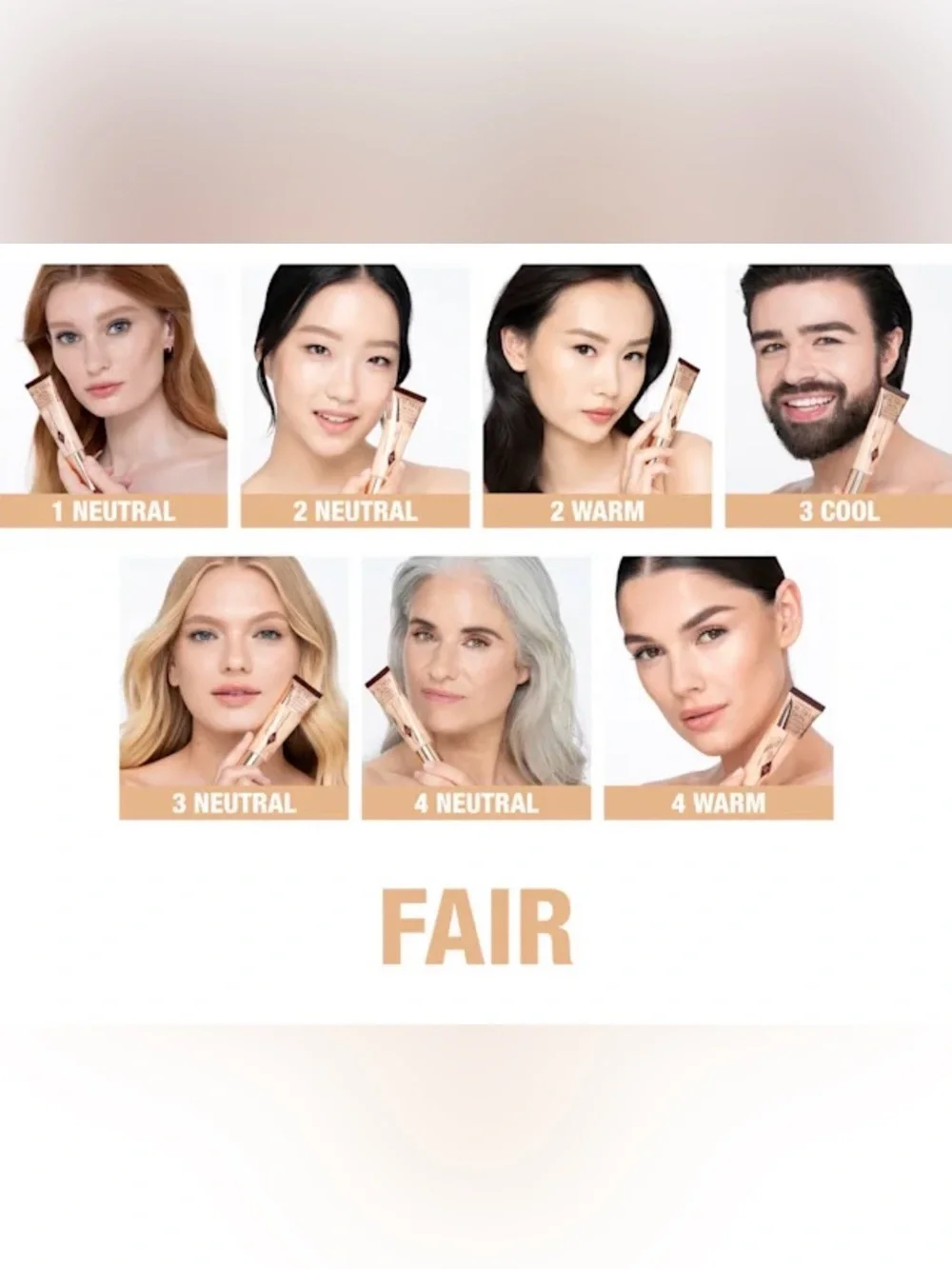 CHARLOTTE TILBURY #4 Warm Beautiful Skin Foundation